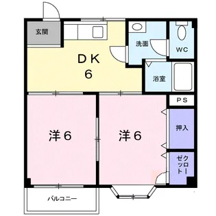 カーサセレーナ【2階】の間取り