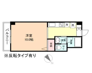 グランドハイツ日本海【2階】の間取り