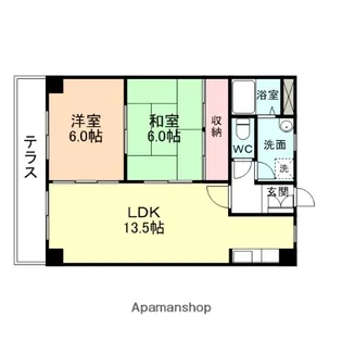 ハイムオーベルジュ【2階】の間取り