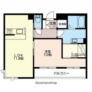 リーベ モルゲン【2階】の間取り