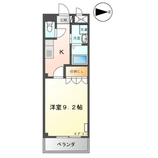 クレシアハウス大泉【1階】の間取り