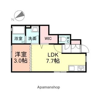 AMOUR ET SOURIRE【1階】の間取り
