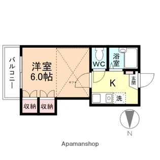 メイプルハウス【1階】の間取り