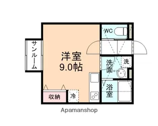 GRACE SQUARE Ⅱ【2階】の間取り