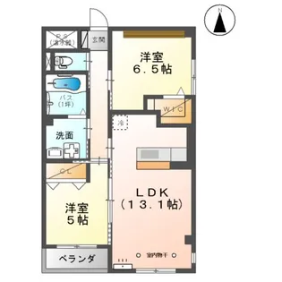 LEGGENDA【3階】の間取り