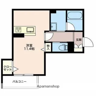 サンシャイン【2階】の間取り