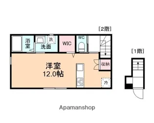 INTEGRAL天正寺【206号室】の間取り