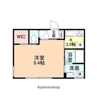 セシボン19【2階】の間取り