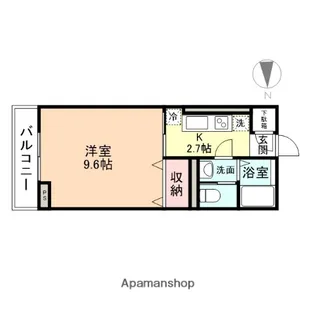 ミライエ・イオ【1階】の間取り