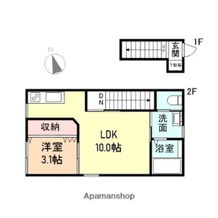 PURETE’【2階】の間取り