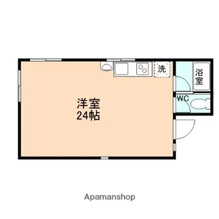 ハートイン布瀬【4階】の間取り