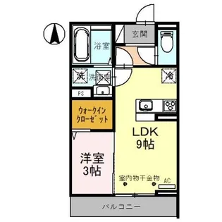 ドエル23【1階】の間取り