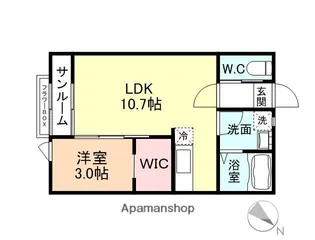 RITOMICO C棟【2階】の間取り