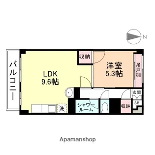 大町マンション【2階】の間取り