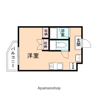 ベンベデール Ⅱ【217号室】の間取り