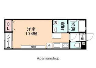 ステイツ寺町【1階】の間取り