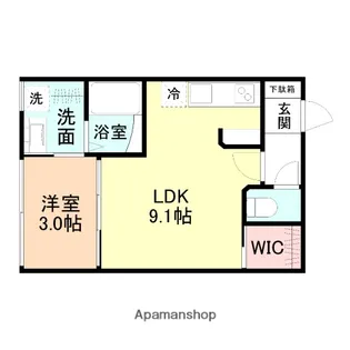 INTEGRAL MONT−RICHE【2階】の間取り