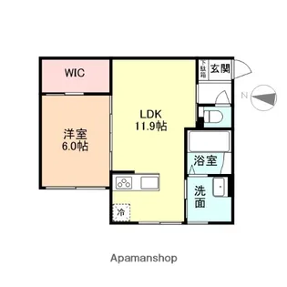 VISTA久方【2階】の間取り