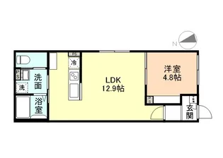 JEUNESSE【1階】の間取り