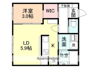 AILE【1階】の間取り