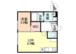 STANDARD2【103号室】の間取り