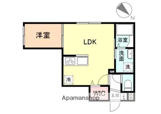 エッジモーメント旅籠【202号室】の間取り