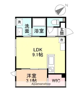 REPOT【205号室】の間取り