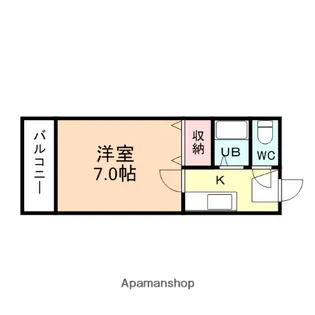 愛宕ハイツ・ノア【1階】の間取り
