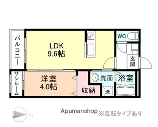 ドリーム17【3階】の間取り