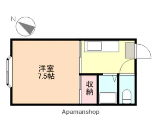 ピアつつじヶ丘【103号室】の間取り