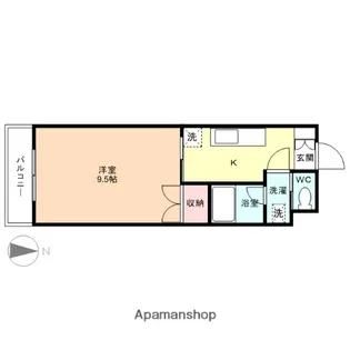 アーバンつつじヶ丘【3階】の間取り