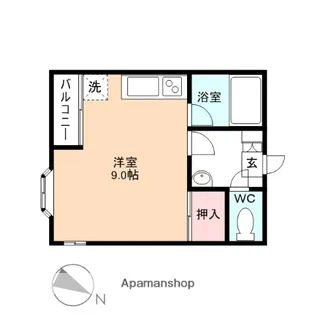 パンプキン【2階】の間取り