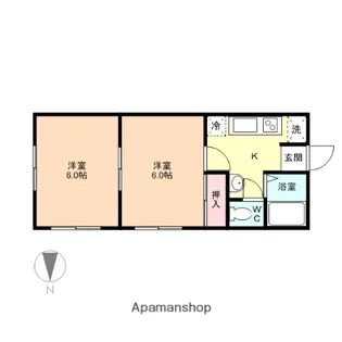 コートエムズ【2階】の間取り
