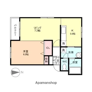 プライム1【1階】の間取り