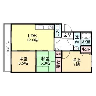 ルーチェ・ソラーレ【1階】の間取り