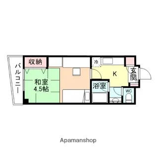 メゾン ベルトワール【3階】の間取り