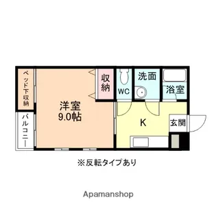 DOWELL田中町【1階】の間取り