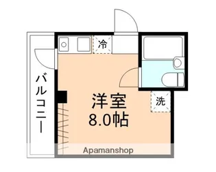 ボンシェルモンド【301号室】の間取り