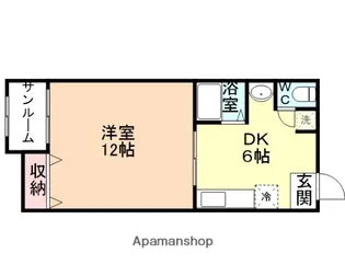 AMANDE【1階】の間取り