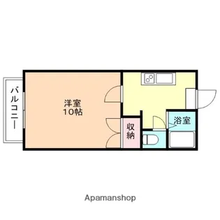 ディアコート願海寺【2階】の間取り