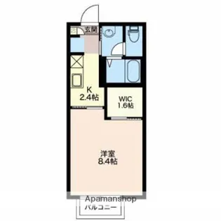 ベル グランシャリオ【2階】の間取り