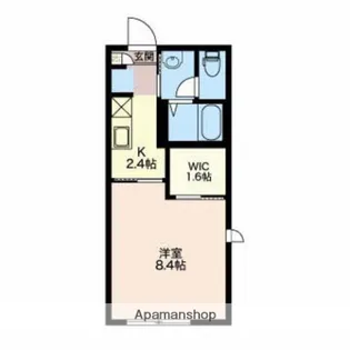 ベル グランシャリオ【1階】の間取り
