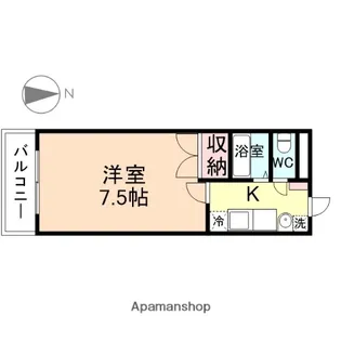 ジョイナス四ツ葉町 A棟【3階】の間取り