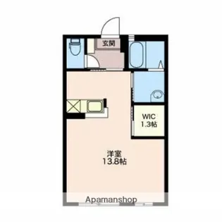 ベルフローラ【1階】の間取り