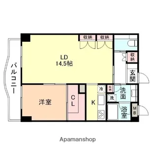 ANPROX【4階】の間取り