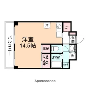 センチュリー黒瀬【3階】の間取り