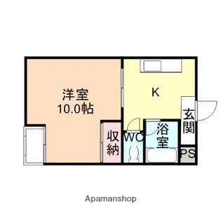 ロワール寿【311号室】の間取り