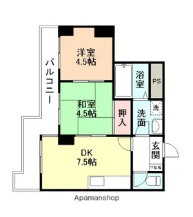 アクトピアTOYAMA【5階】の間取り
