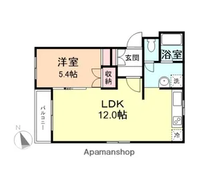スカイパレス参番館【3階】の間取り