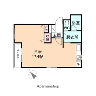 スカイパレス参番館【3階】の間取り